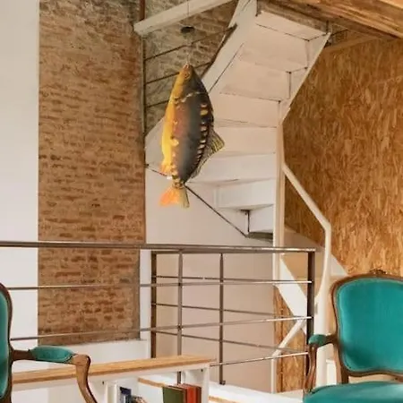 Дом отдыха Les Poissons Maison De Originale *